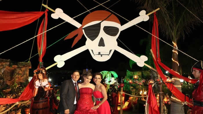 Fiesta temática de piratas
